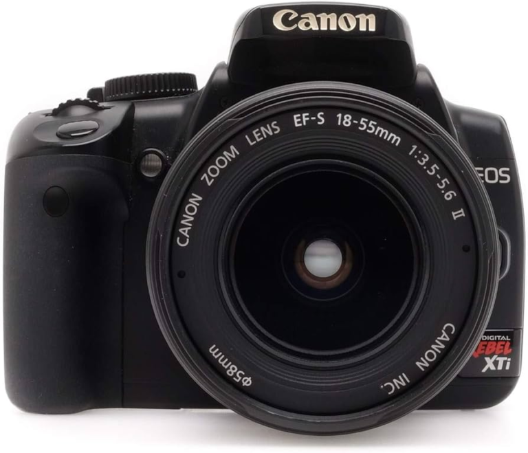 Canon Rebel XTi DSLR Camera setting